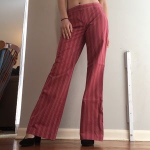 Pinstripe slacks